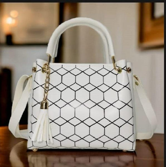 Women's PU Leather Printed Shoulder Bag B-02