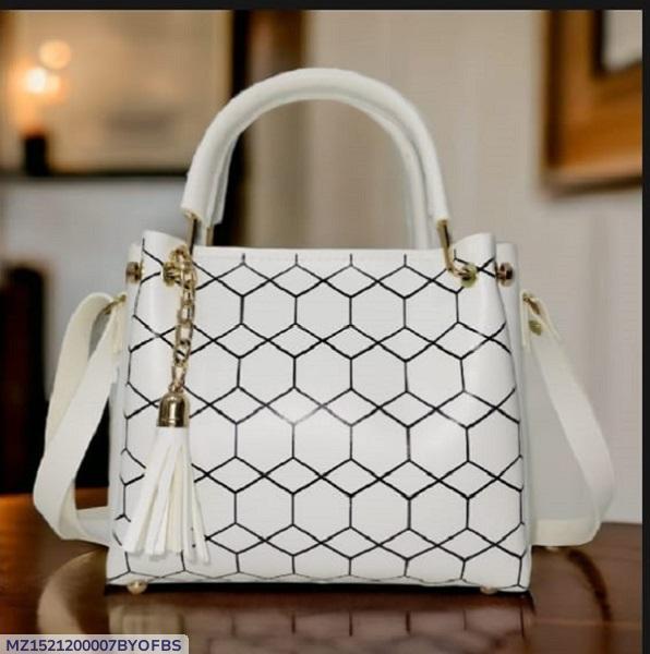 Women's PU Leather Printed Shoulder Bag B-02