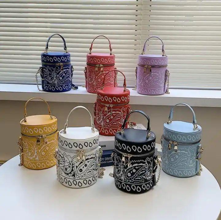 Girl's Nylon Printed Hand Bag B-014