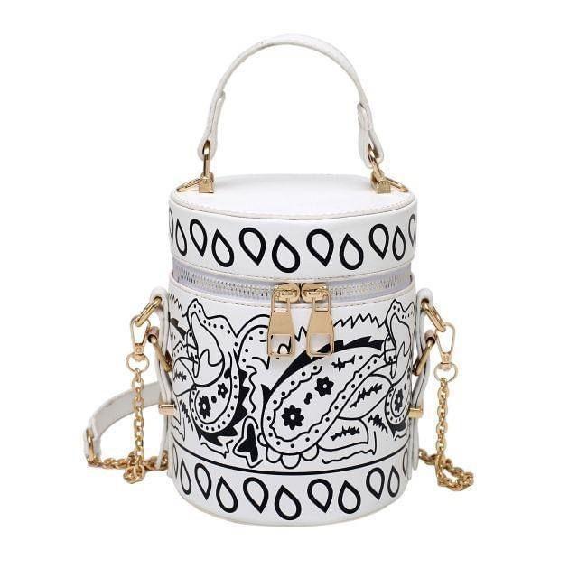 Girl's Nylon Printed Hand Bag B-014