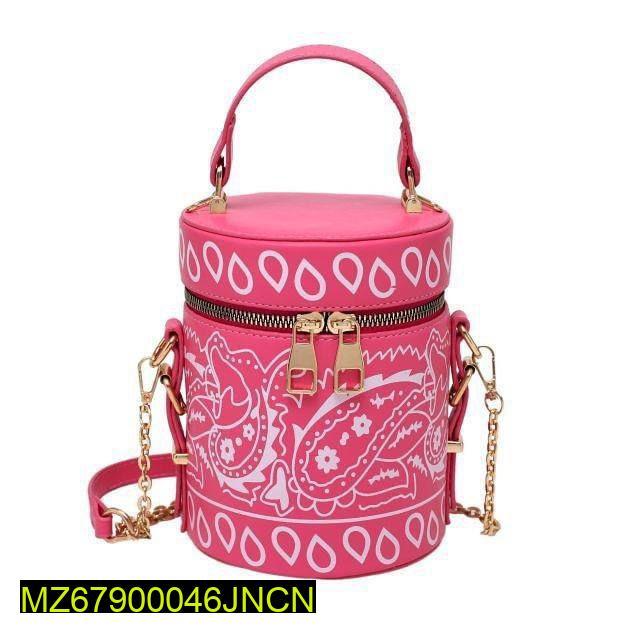 Girl's Nylon Printed Hand Bag B-014