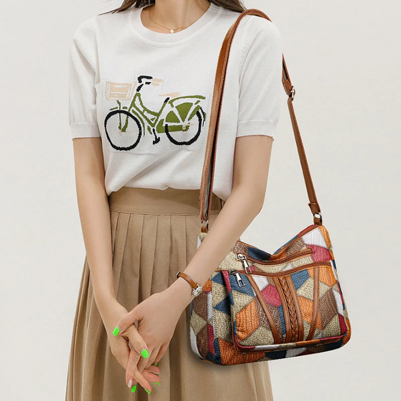 Women's Elegant Vintage Crossbody Bag Trendy HandBag Fashion