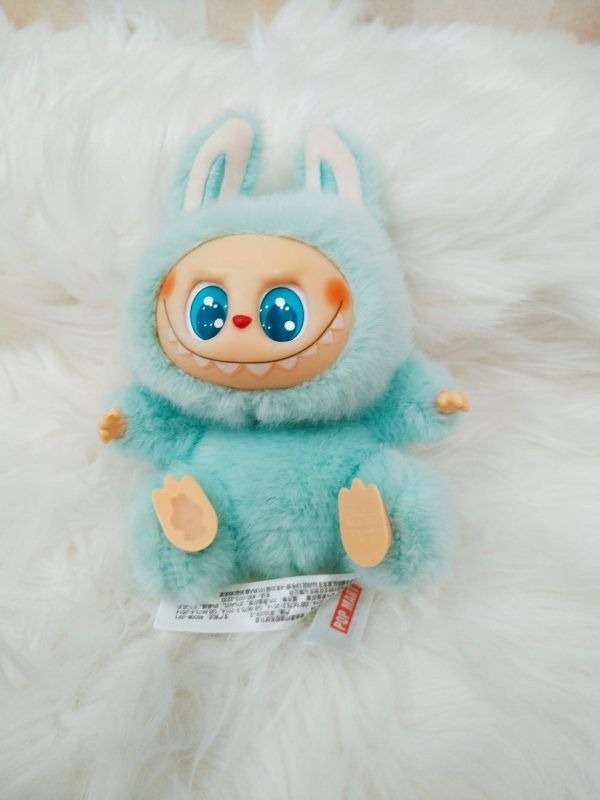 Original Labubu Doll Clothes Heartbeat Macaron Baby Pendant Clothes Enamel Face Clothes Cartoon Replacement Decor Gifts