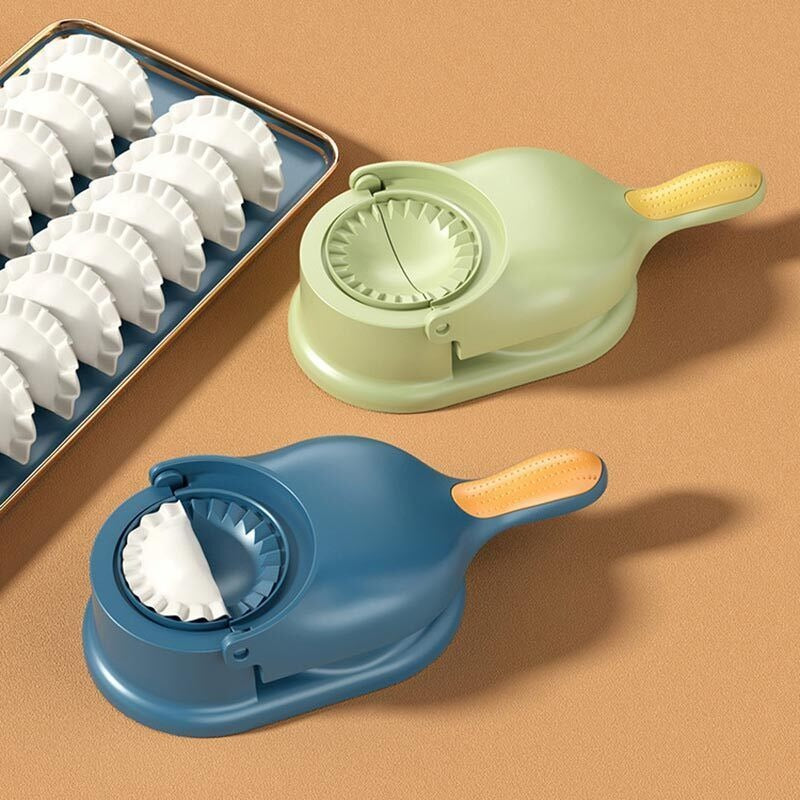 2-in-1 Dumpling Wrapper Tool Food Grade Manual Dumpling Wrapper (random Color)without Box