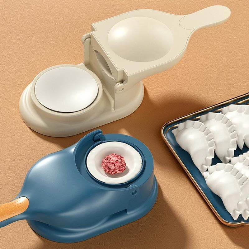 2-in-1 Dumpling Wrapper Tool Food Grade Manual Dumpling Wrapper (random Color)without Box